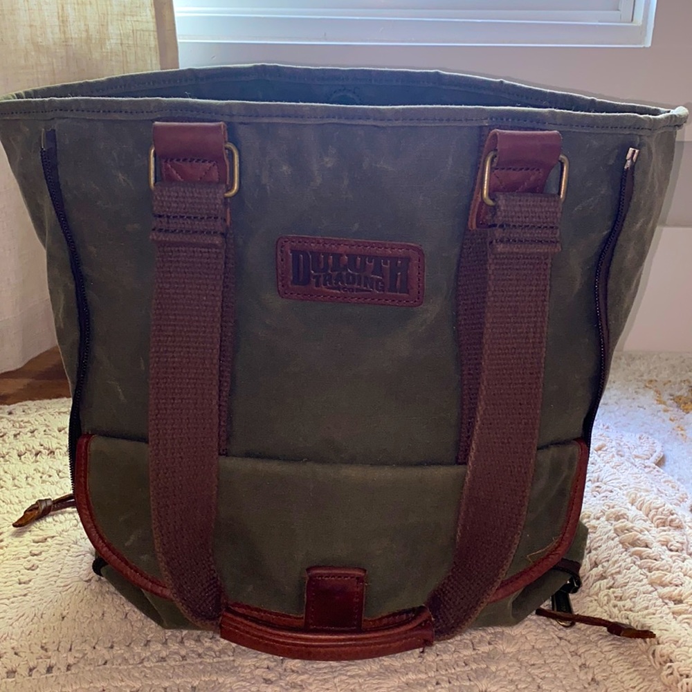 Used a few times Duluth Tote!